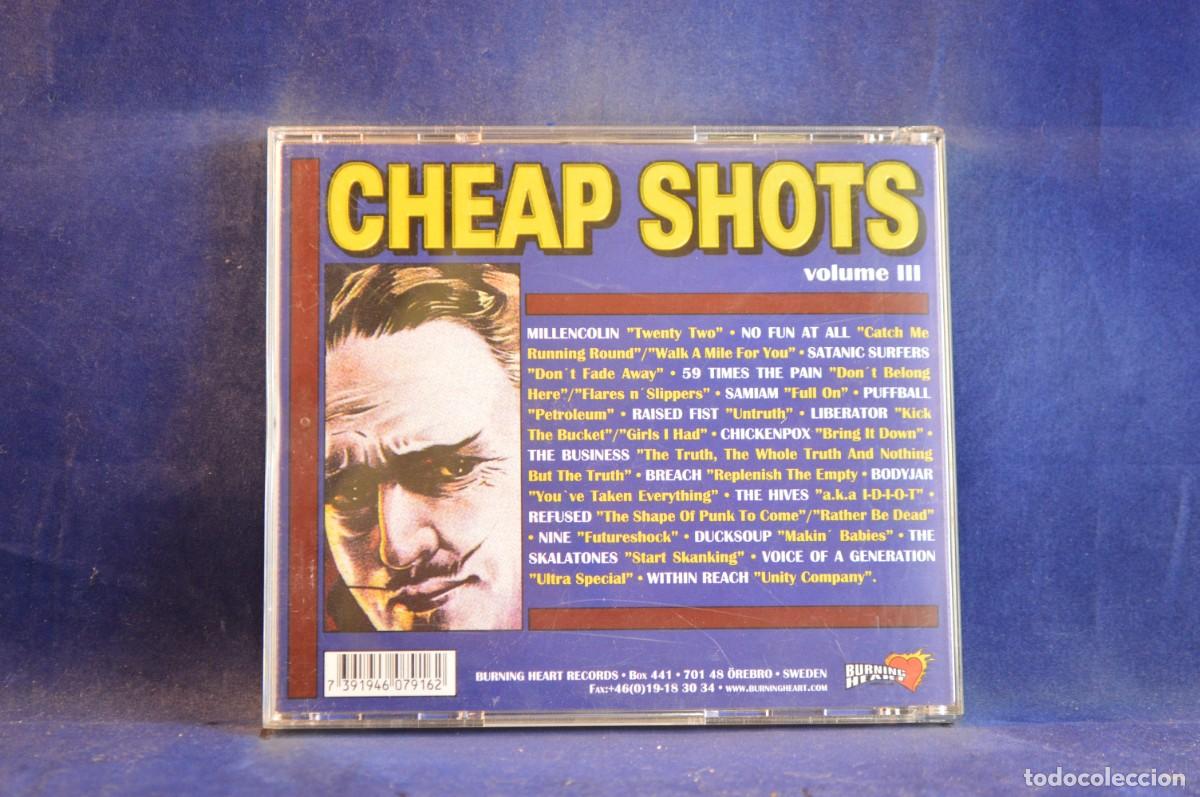CDs de m&uacute;sica: VARIOUS &ndash; CHEAP SHOTS VOLUME III - CD - Foto 2