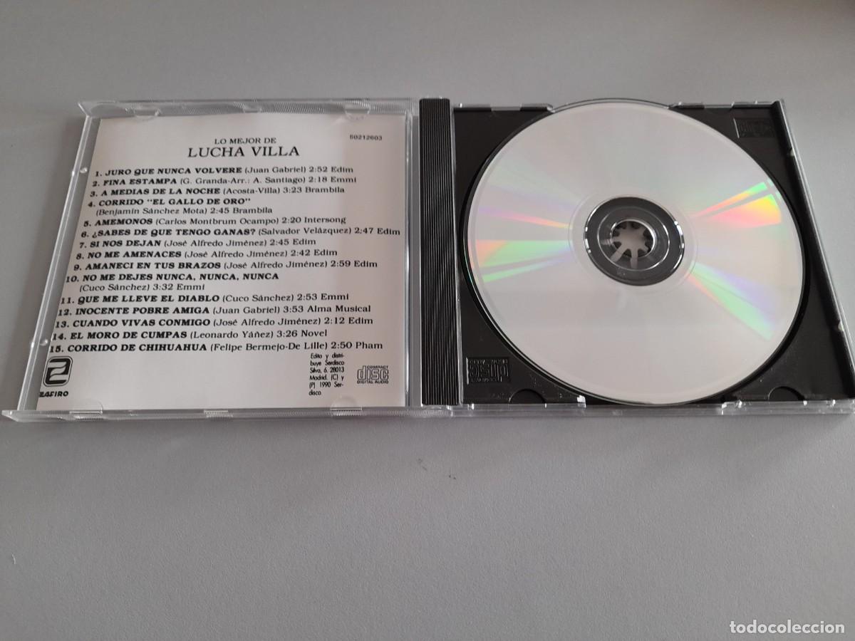 CDs de m&uacute;sica: LUCHA VILLA, LO MEJOR - Foto 4
