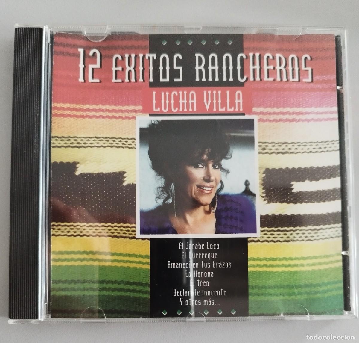 CDs de m&uacute;sica: LUCHA VILLA, 12 EXITOS RANCHERAS - Foto 1
