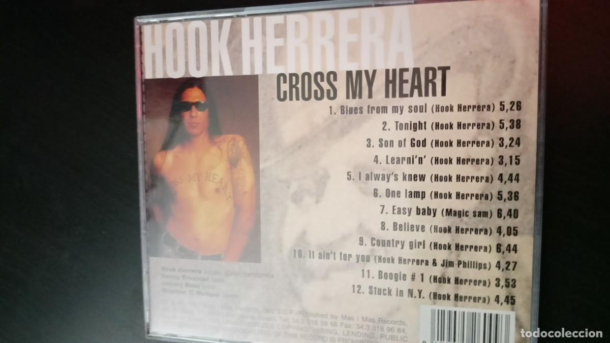 CDs de m&uacute;sica: Hook Herrera - Cross my heart - Foto 3