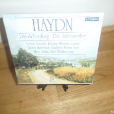 CDs de Música: HAYDN - DIE SCHOPFUNG / DIE JAHRESZEITEN - 4 CDS - DISPONGO DE MAS CDS. Lote 379207329