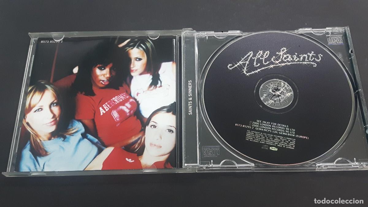 CDs de m&uacute;sica: CD ALL SAINTS - SAINTS & SINNERS - Foto 2