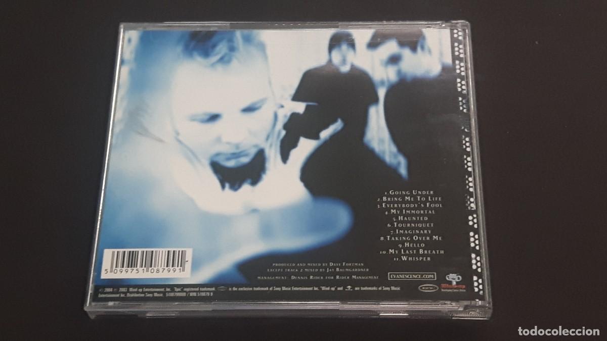 CDs de m&uacute;sica: CD EVANESCENCE - FALLEN - 2003/2004 - ED. USA - Foto 3