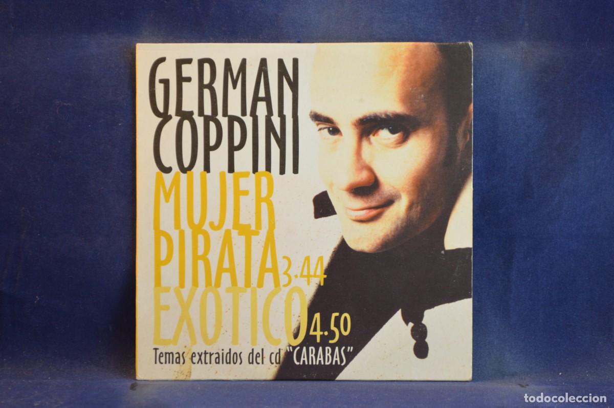 CDs de m&uacute;sica: GERM&Aacute;N COPPINI - MUJER PIRATA - CD SINGLE PROMO - Foto 1