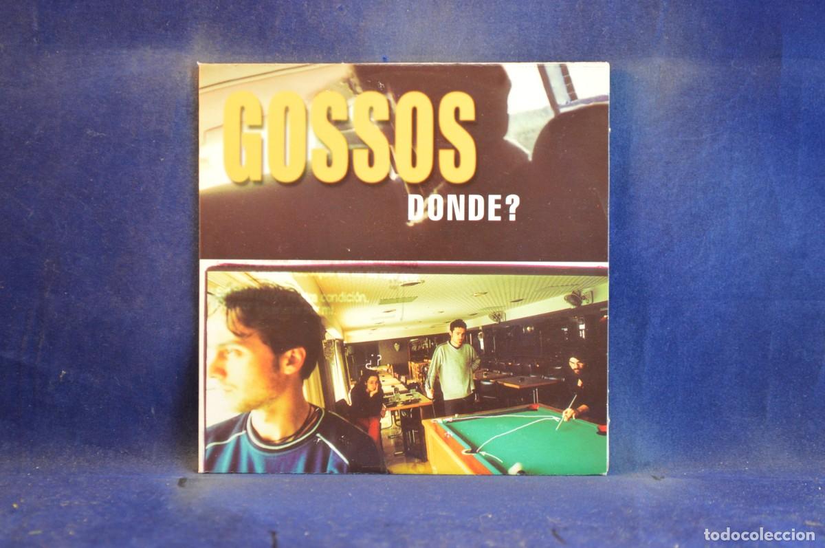 CDs de m&uacute;sica: GOSSOS &ndash; DONDE - CD SINGLE PROMO - Foto 1