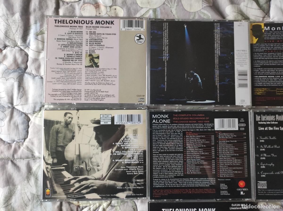 CDs de m&uacute;sica: Lote Thelonious Monk - 11cds - Foto 5