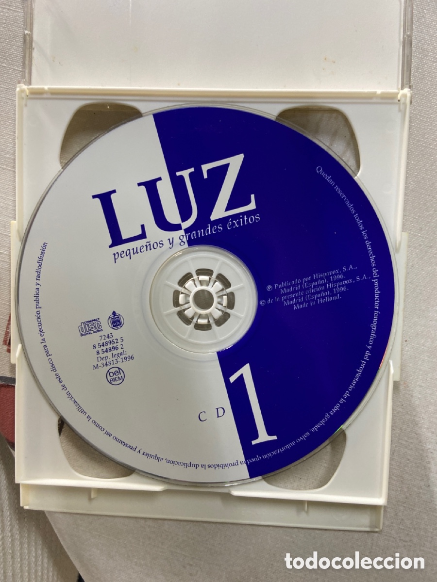 CDs de m&uacute;sica: CD LUZ PEQUE&Ntilde;OS Y GRANDES EXITOS - Foto 2