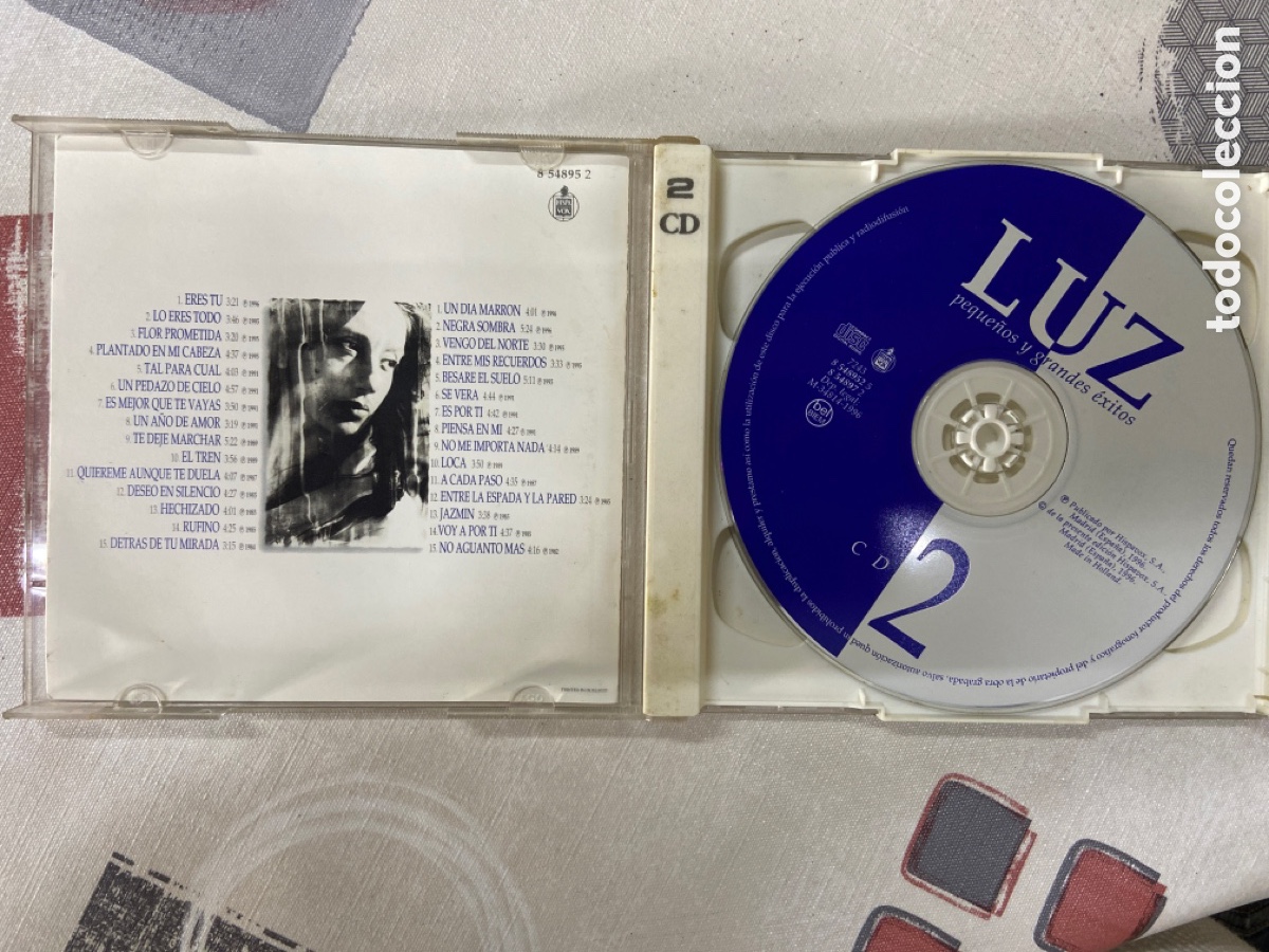 CDs de m&uacute;sica: CD LUZ PEQUE&Ntilde;OS Y GRANDES EXITOS - Foto 3