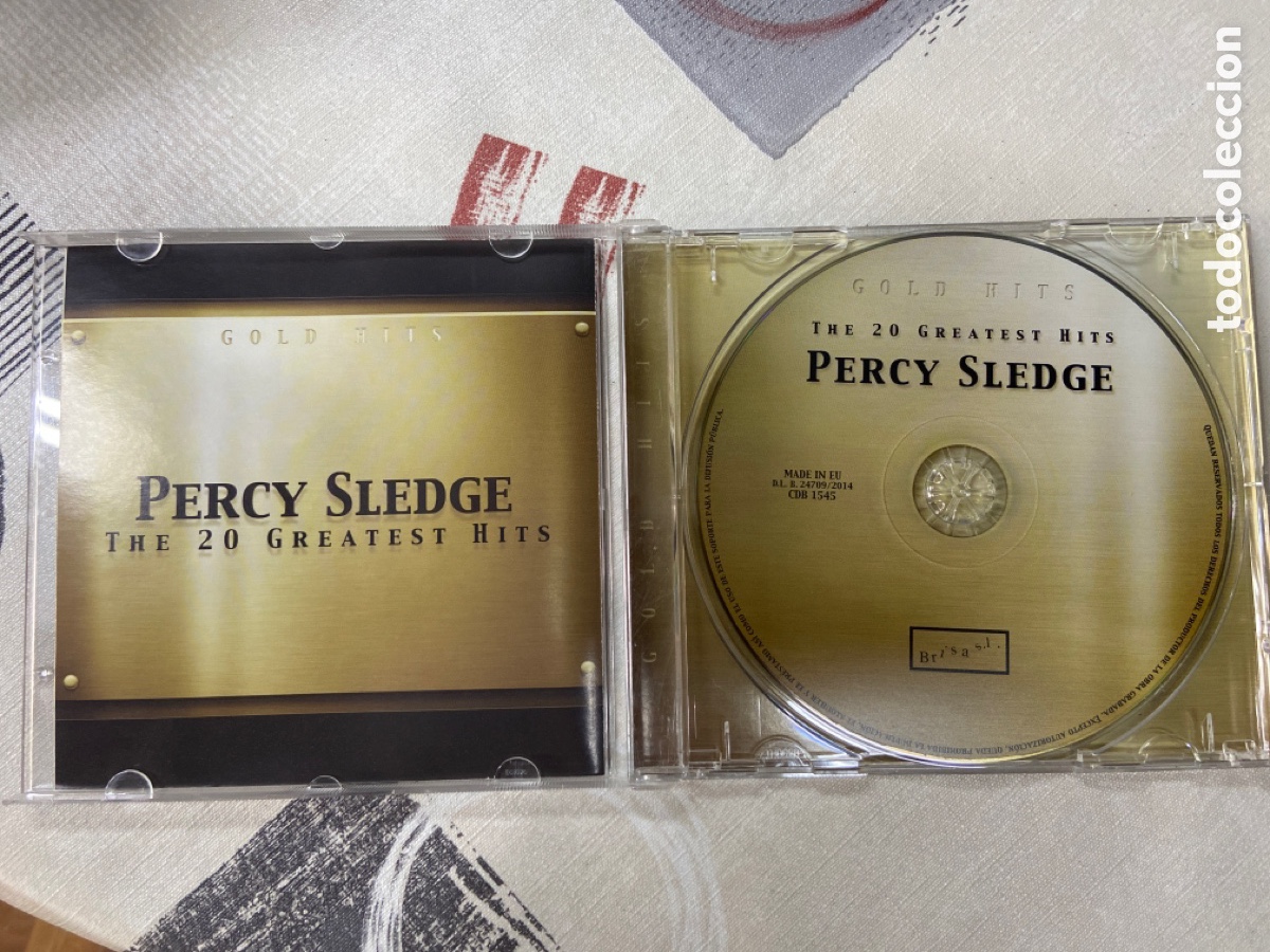 CDs de m&uacute;sica: CD PERCY SLEDGE GOLD HITS - Foto 2