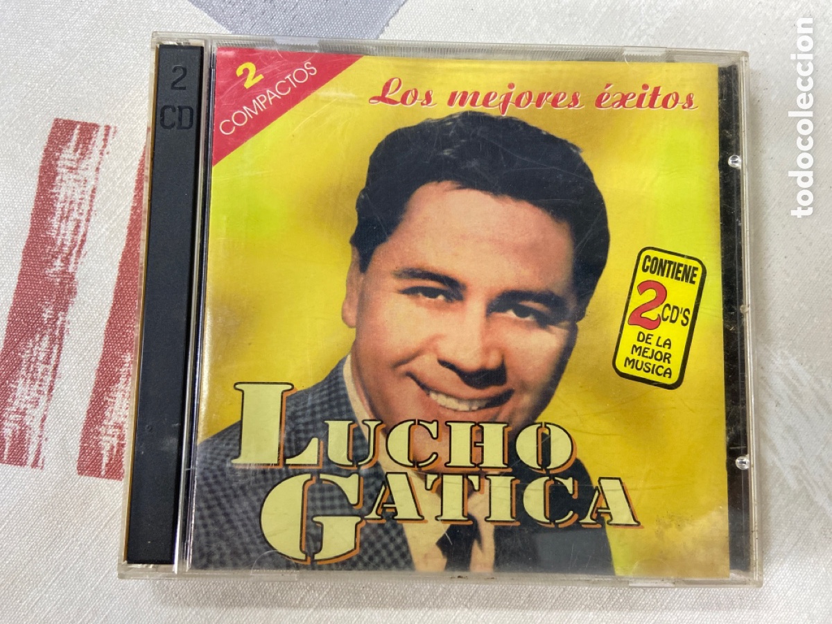 CDs de m&uacute;sica: CD LUCHO GATICA - LOS MEJORES EXITOS - Foto 1