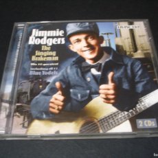 CDs de Música: JIMMIE RODGERS CD 2 DISCOS THE SINGING BRAKEMAN LIVING ERA. Lote 379631589