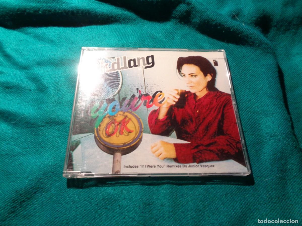 CDs de m&uacute;sica: K. D. LANG. YOU&acute;RE OK. CD SINGLE . IMPECABLE(#*) - Foto 1