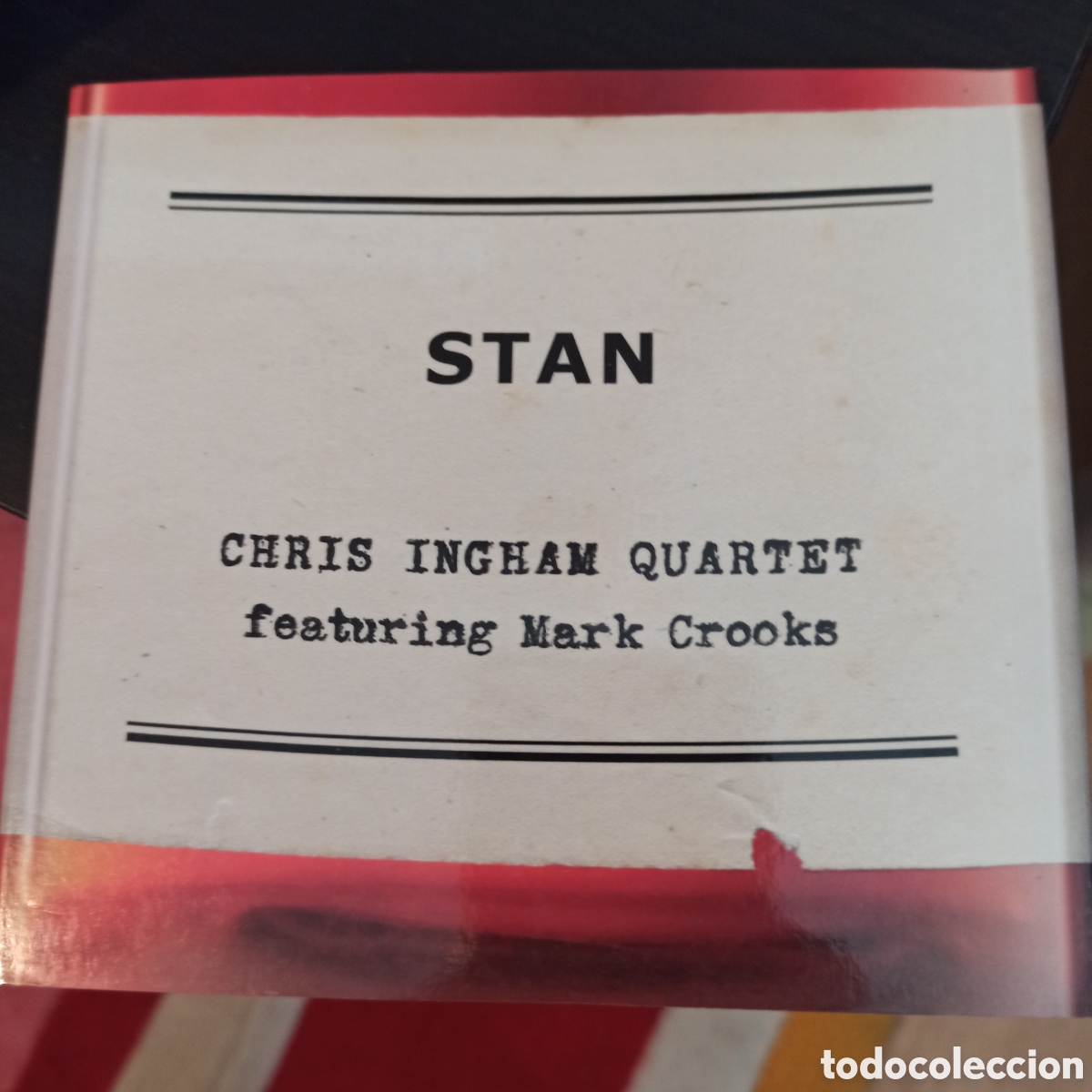 CDs de m&uacute;sica: Chris Ingham Quartet - Stan (Homenaje a Stan Getz) - Foto 1