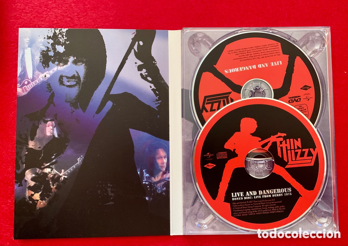 CDs de m&uacute;sica: Thin Lizzy - Box Set Live and Dangerous - Foto 5