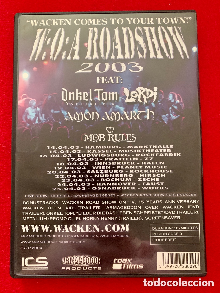 CDs de m&uacute;sica: Wacken 2003 - Foto 2