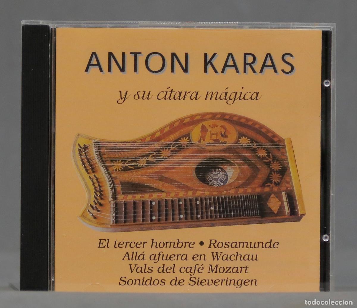CDs de m&uacute;sica: CD. Anton Karas y su c&iacute;tara m&aacute;gica - Foto 1