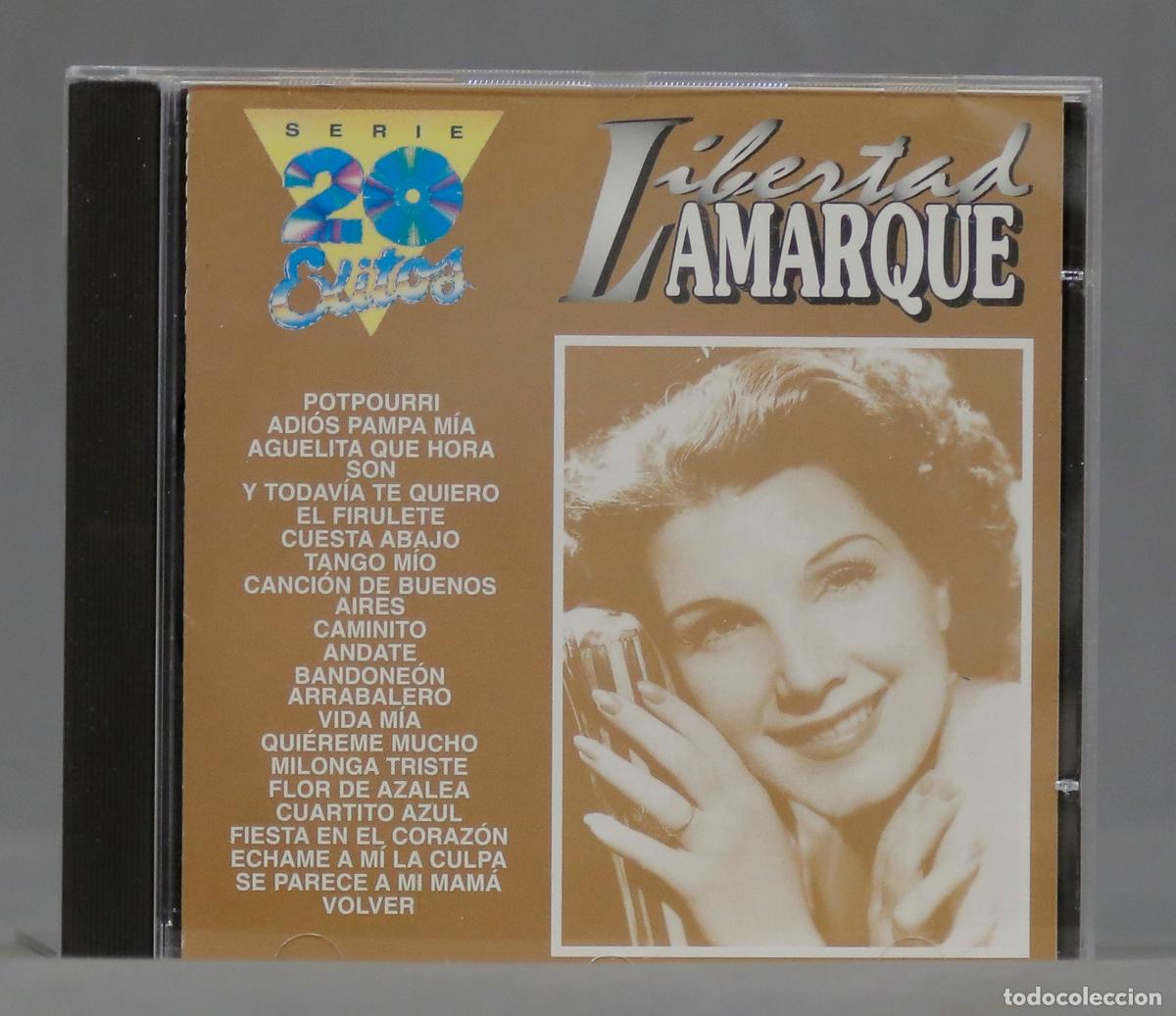 CDs de m&uacute;sica: CD. Libertad Lamarque. Serie 20 Exitos - Foto 1