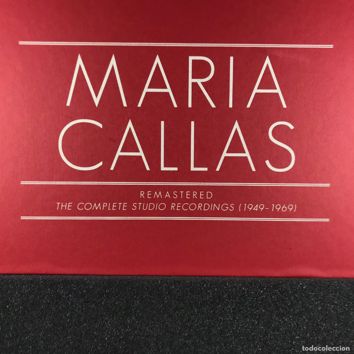 maría callas ○ remastered ○ the complete studio - Acheter CD de musique  classique, opéra, zarzuela et marches sur todocoleccion