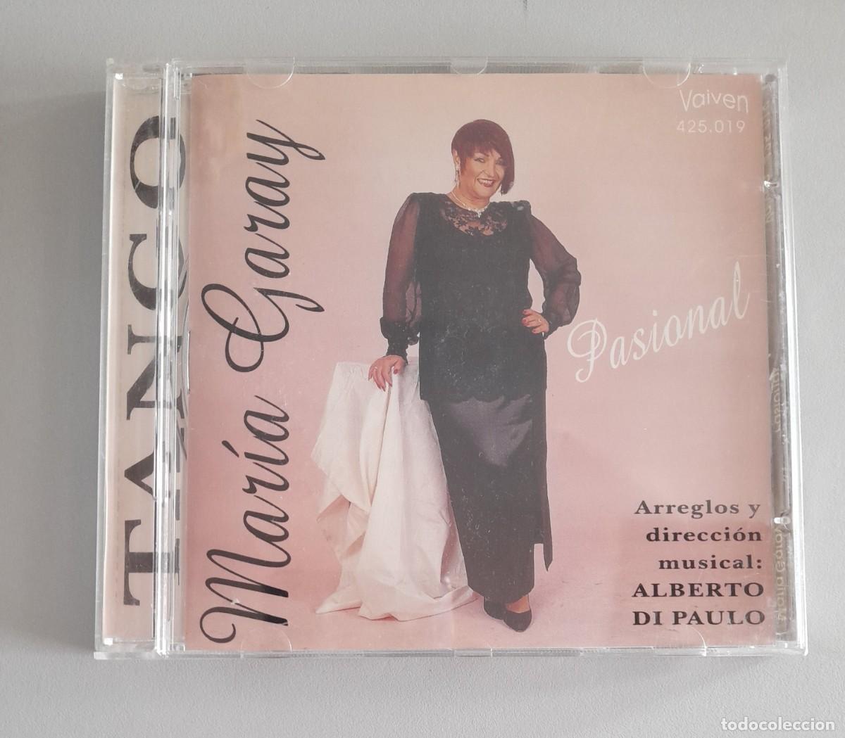 CDs de m&uacute;sica: CD MARIA GARAY, PASIONAL - Foto 1