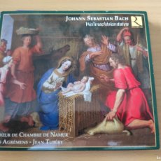 CDs de Música: BACH CHŒUR DE CHAMBRE DE NAMUR LES AGRÉMENS - JEAN TUBÉRY. Lote 380196104
