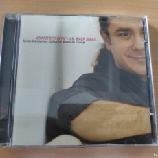 CDs de Música: BACH CHRISTOPH GENZ • J.S. BACH ARIAS NEUES BACHISCHES COLLEGIUM MUSICUM LEIPZIG. Lote 380196284