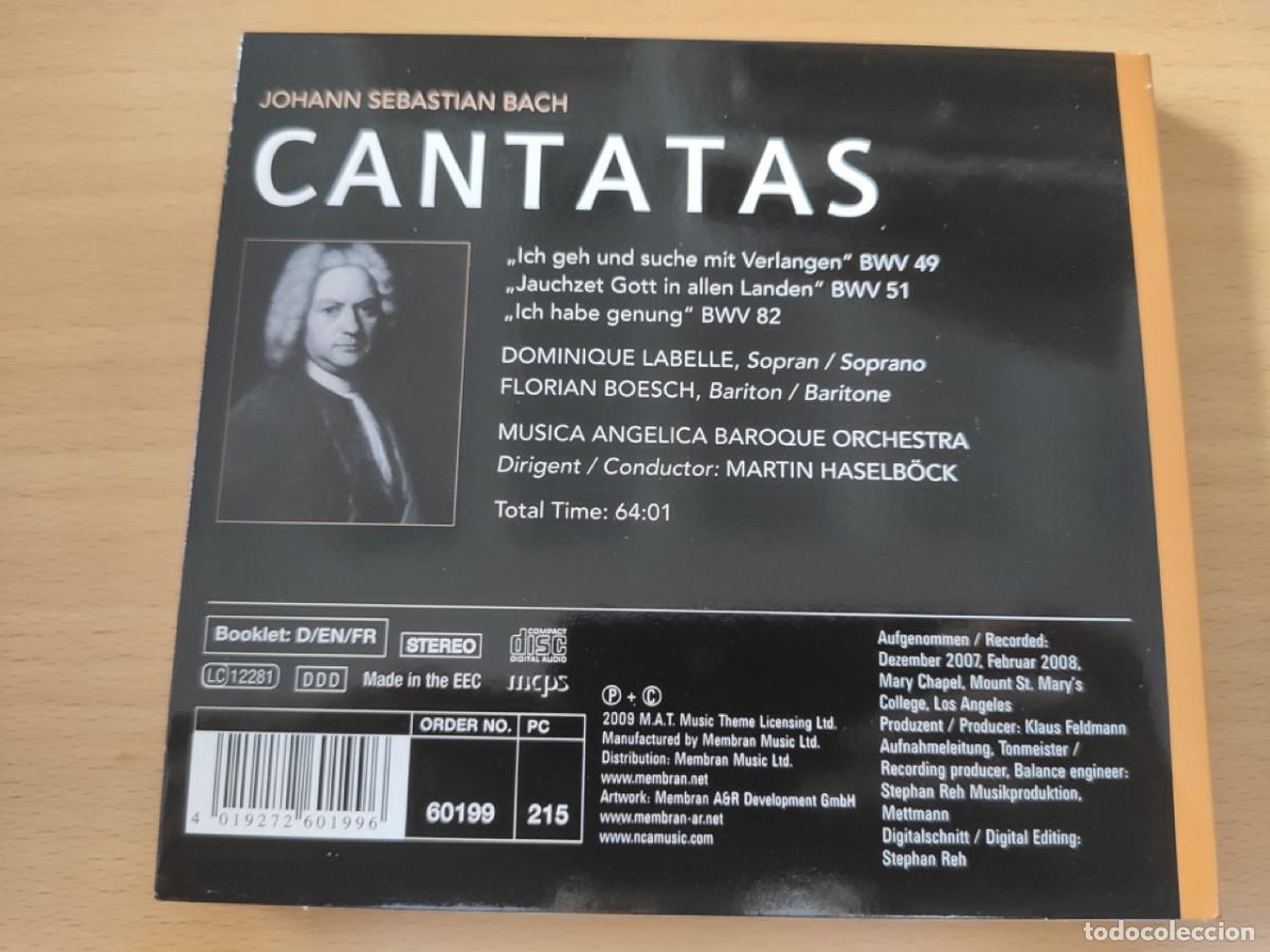 CDs de m&uacute;sica: BACH Cantatas MARTIN HASELB&Ouml;CK - Foto 2