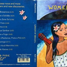 CDs de Música: PUTUMAYO PRESENTS WOMEN OF BRAZIL. WORLD MUSIC. MAQUINHA, MIRIAM MARIA, ETC. DIGIPACK CON LIBRETO.. Lote 380222774