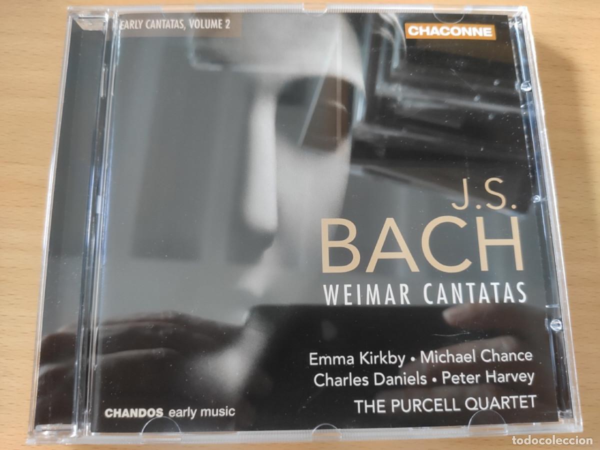 CDs de m&uacute;sica: BACH WEIMAR CANTATAS THE PURCELL QUARTET - Foto 1