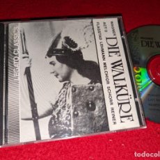 CDs de Música: FLAGSTAD LEHMANN MELCHIOR+LIST SCHORR REINER WAGNER DIE WALKURE ACT II CD LEGATO EU. Lote 380274459