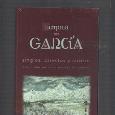 CDs de Música: MANOLO GARCIA SINGLES DIRECTOS Y SIROCOS. Lote 380379774