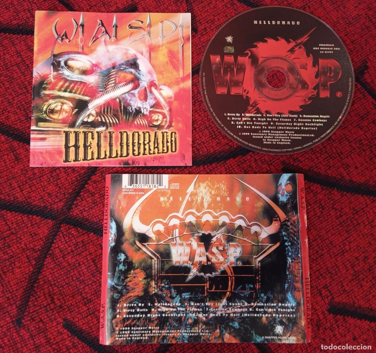 CDs de m&uacute;sica: W.A.S.P. ** Helldorado ** CD ORIGINAL 1999 UK - Foto 1
