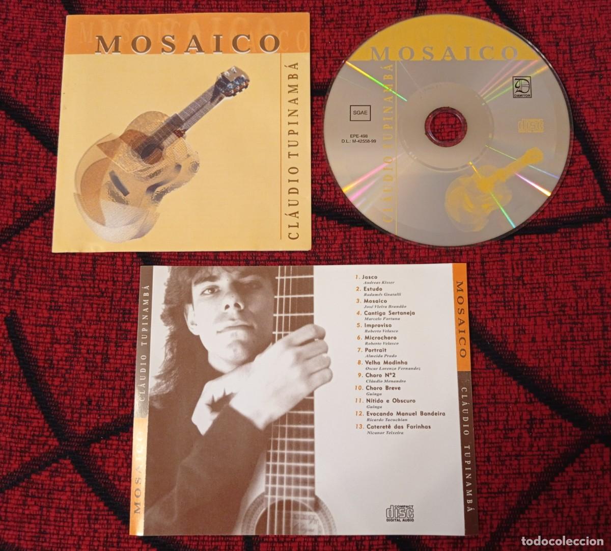 CDs de Musique: CLAUDIO TUPINAMBA ** Mosaico ** CD ORIGINAL 1999 BRASIL