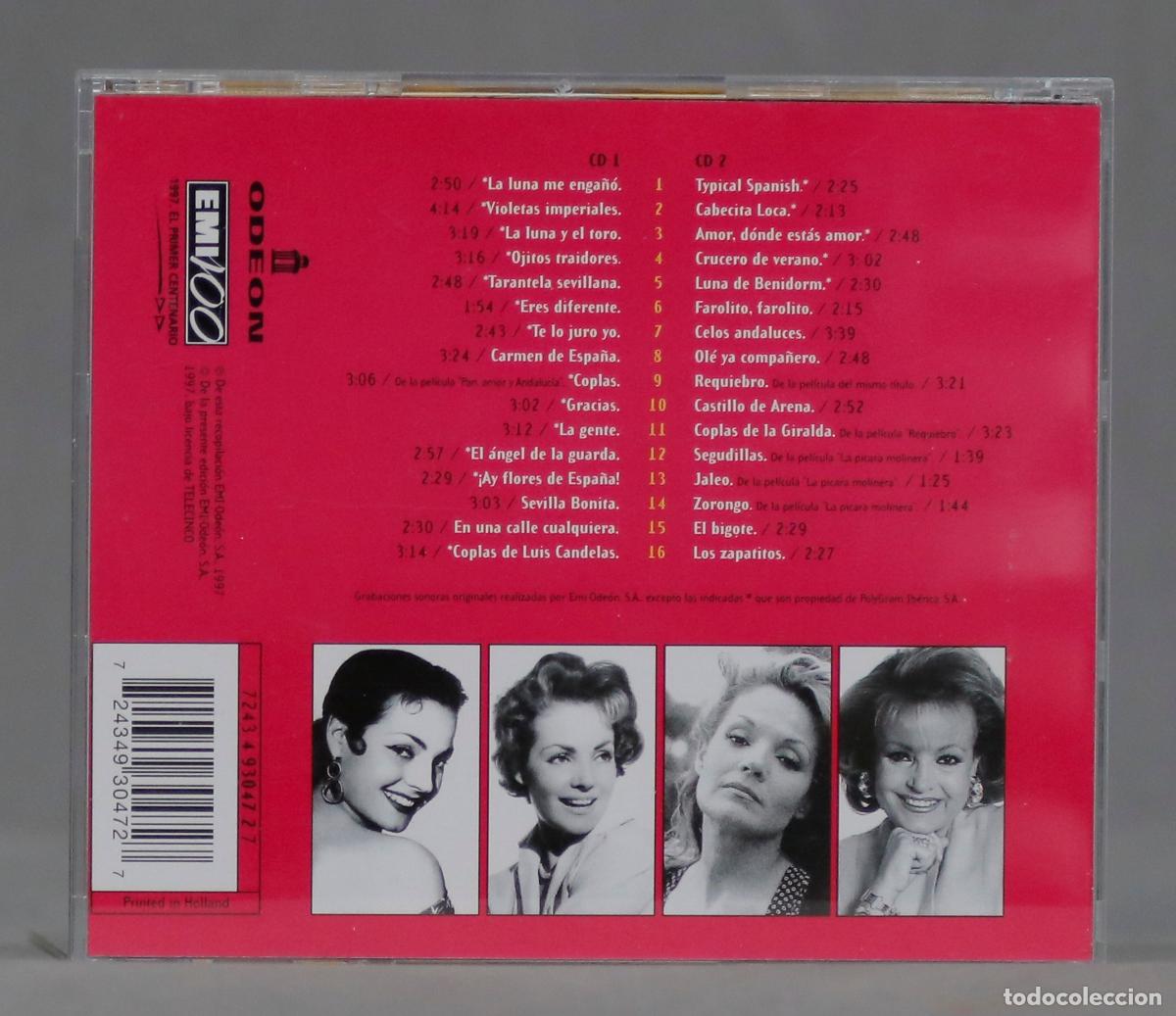 CDs de m&uacute;sica: 2 CD. Carmen Sevilla - Foto 2