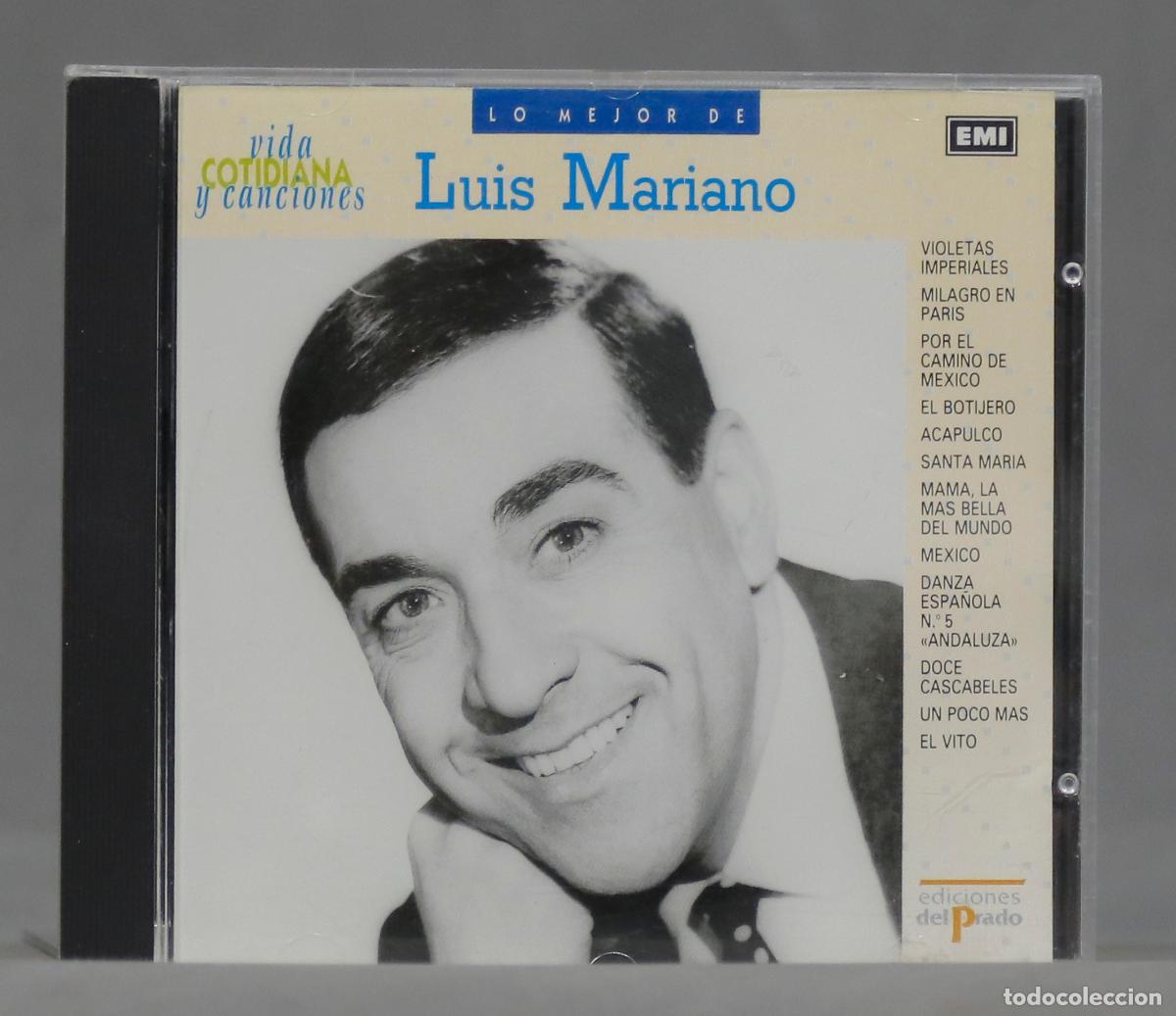 CDs de m&uacute;sica: CD. LO MEJOR DE LUIS MARIANO - Foto 1