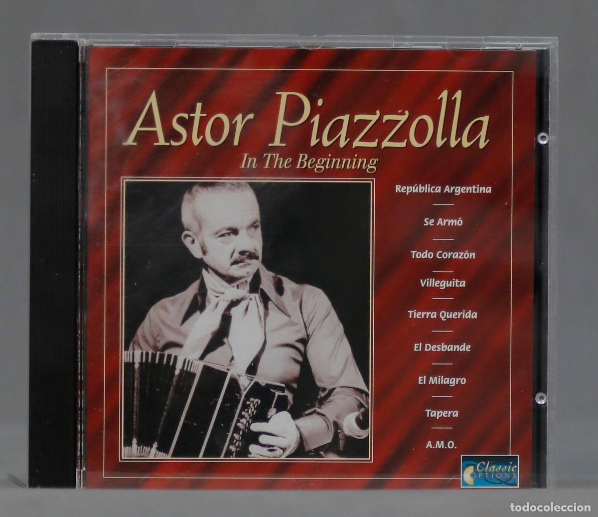 CDs de m&uacute;sica: CD. In the Beginning. Astor Piazzolla - Foto 1