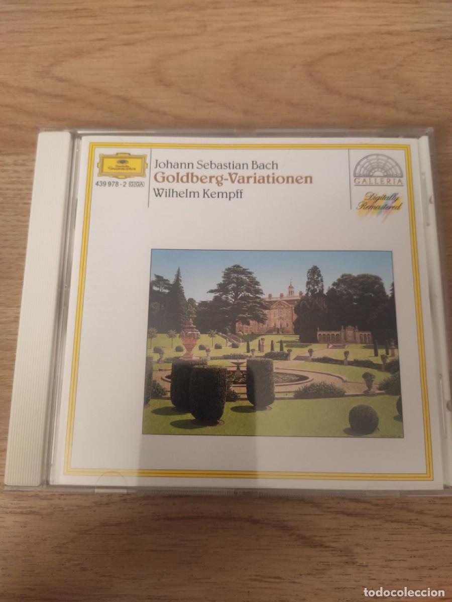 CDs de m&uacute;sica: Bach Goldberg Variations Wilhelm Kempff - Foto 1
