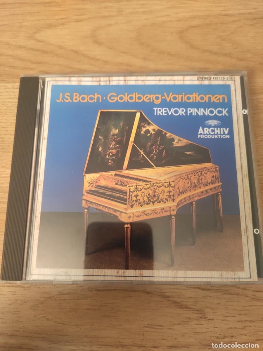 CDs de m&uacute;sica: Bach Goldberg Variations TREVOR PINNOCK - Foto 1