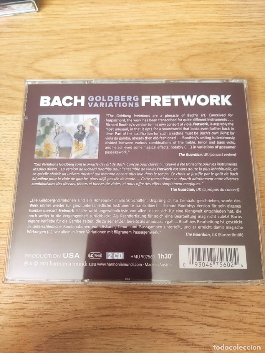 CDs de m&uacute;sica: Bach Goldberg Variations FRETWORK - Foto 2