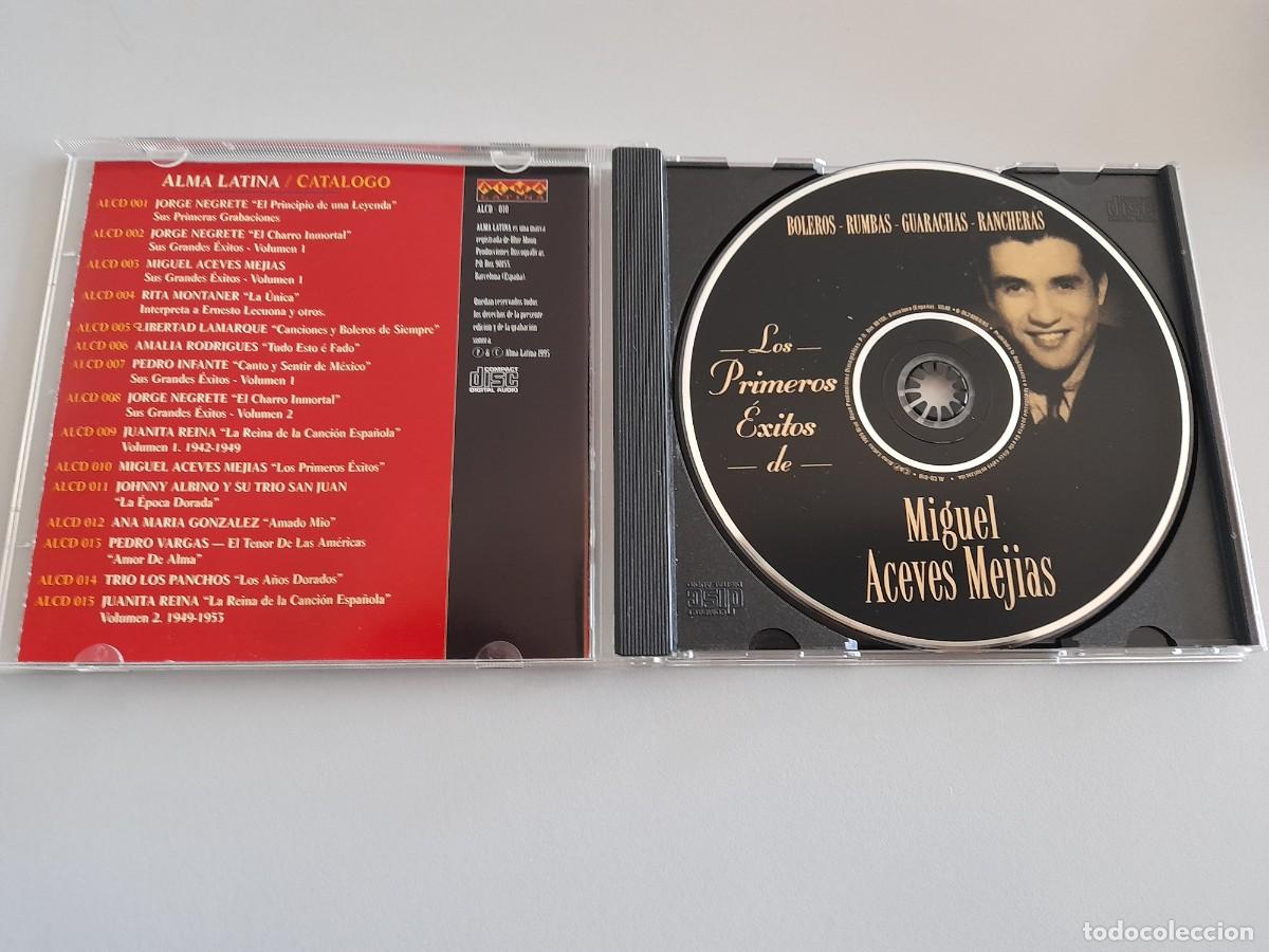 CDs de m&uacute;sica: MIGUEL ACEVES MEJIA, LOS PRIMEROS EXITOS - CD - Foto 3