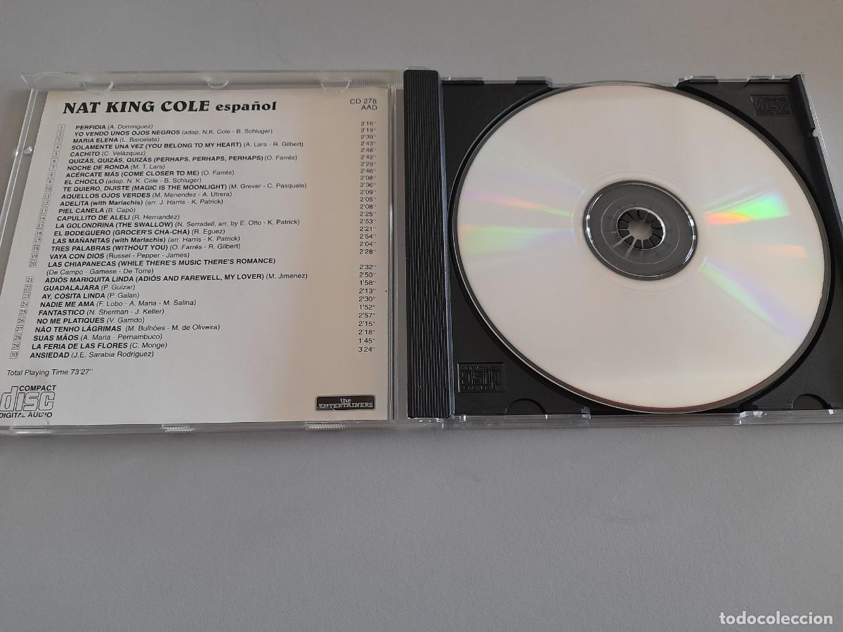 CDs de m&uacute;sica: NAT KING COLE EN ESPA&Ntilde;OL - 30 GRANDES EXITOS - CD - Foto 4