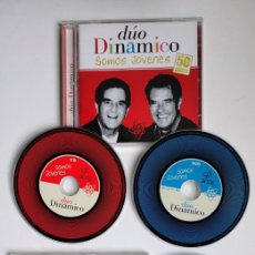 CDs de Música: 2 CD - DÚO DINÁMICO / SOMOS JÓVENES-50 AÑOS (CD + DVD DOCUMENTAL) + 20 EXITOS DE ORO. Lote 380481994