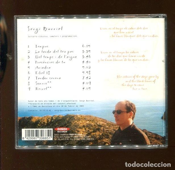CDs de m&uacute;sica: g.-CD. sergi burriel . Eibel 18. perfecte - Foto 2