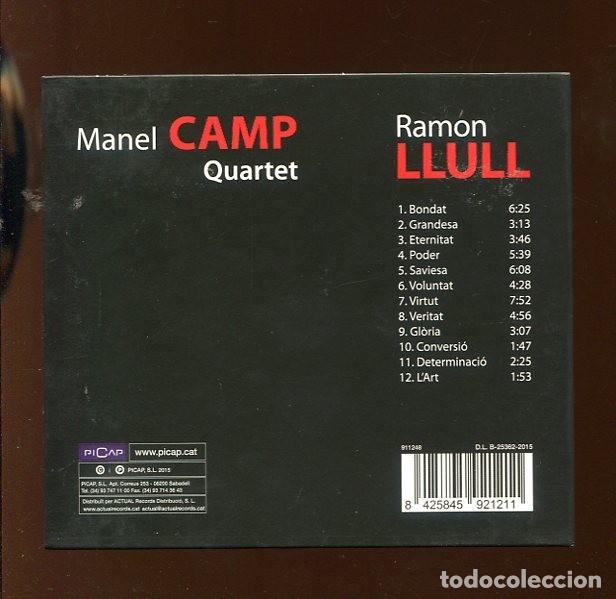 CDs de m&uacute;sica: g.-CD. Manuel Camp Quartet. Ramon Llull. . com nou. dificil - Foto 2
