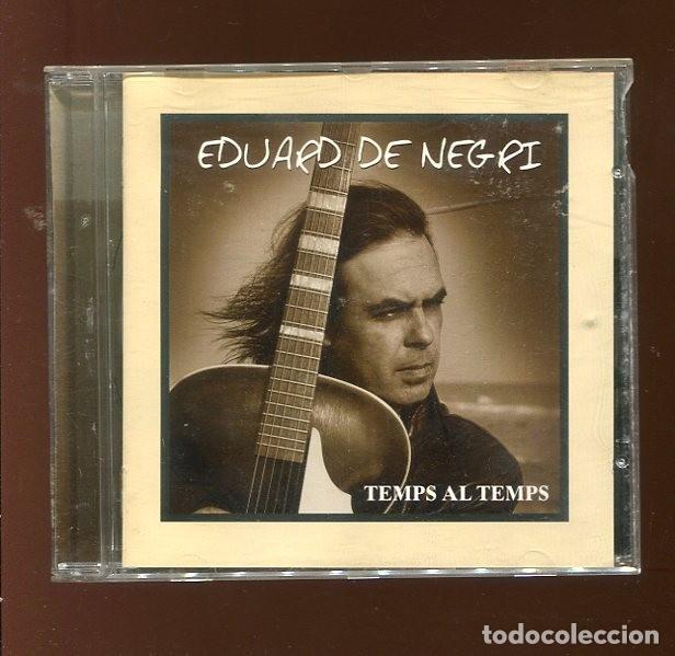CDs de m&uacute;sica: g.-CD. Eduard de Negri. Temps al temps. - Foto 1