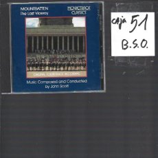 CDs de Música: MOUNTBATTEN BANDA SONORA ORIGINAL. Lote 380556174