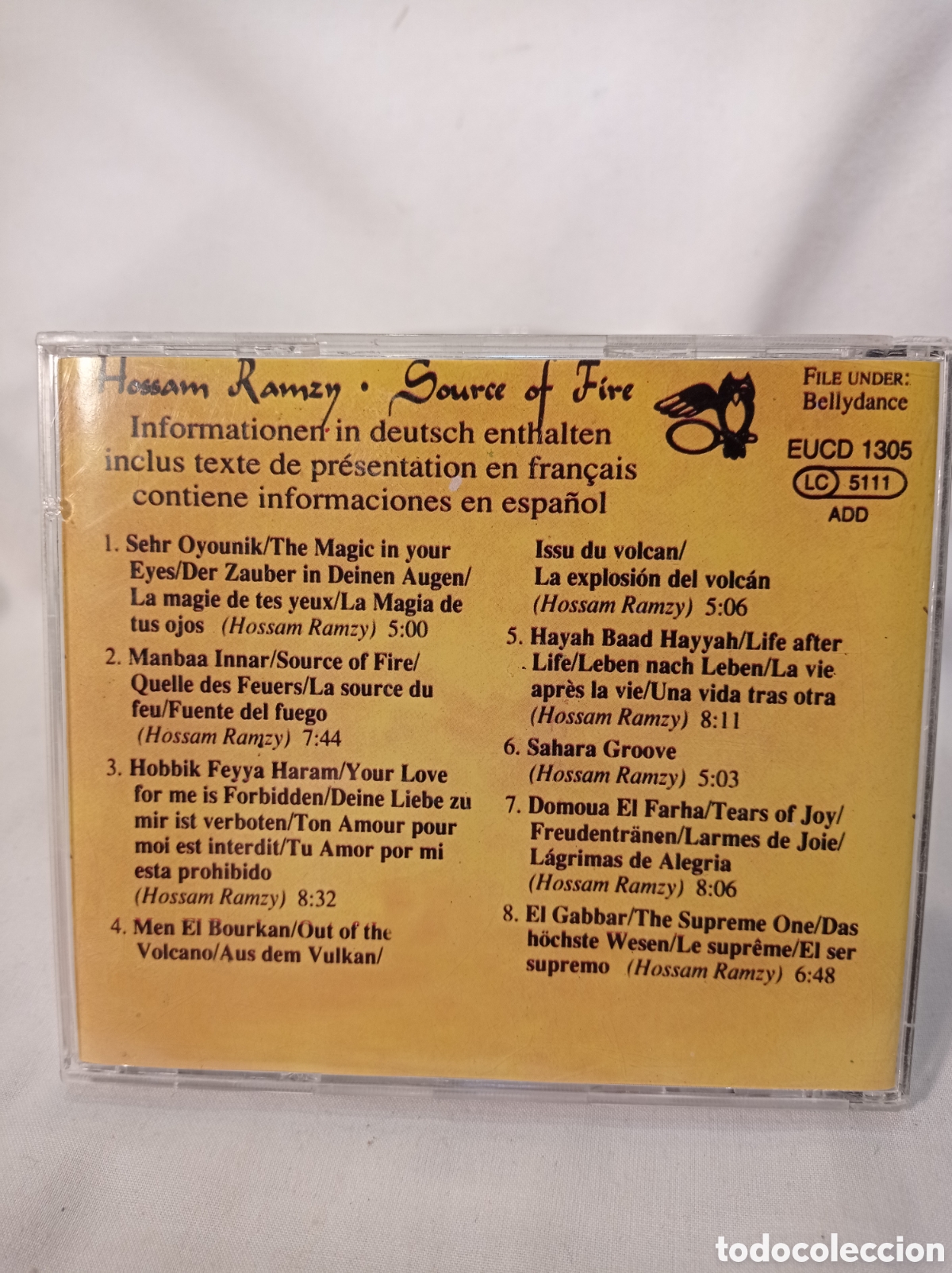 CDs de m&uacute;sica: CD HOSSAM RAMZY SOURCE OF FIRE - Foto 2