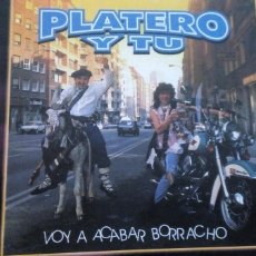 CDs de Música: PLATERO Y TU VOY ACABAR BORRACHO CD DIGIPACK. Lote 380627799