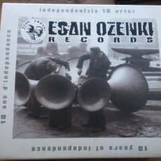 CDs de Música: ESAN OZENKI RECORDS 10 YEARS OF INDEPENDENCE 2XCDS CON LIBRETO EXTENSO (NEGU GORRIAK-SU TA GAR). Lote 380629769