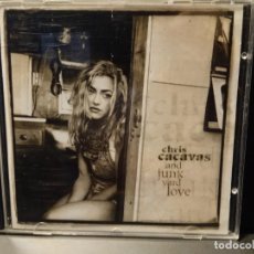 CDs de Música: CHRIS CACAVAS AND JUNK YARD LOVE PALE BLONDE HELL CD FRANCIA 1994 PDELUXE. Lote 380634804