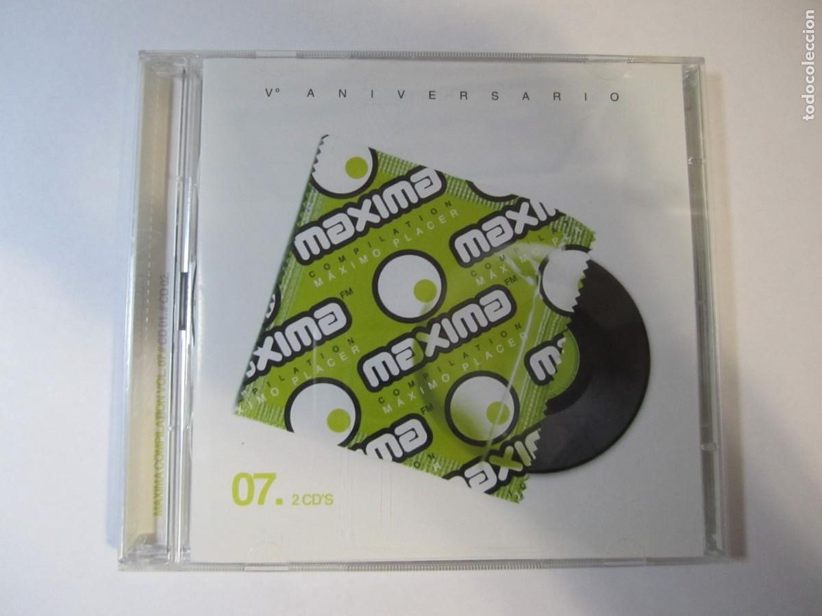 CDs de m&uacute;sica: doble cd maxima fm V&ordm;aniversario 2007 - Foto 1
